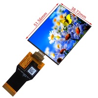 Topwin écran OLED 2.4 pouces 2.4 ''résolution 450X600 AM panneau d'affichage OLED Interface MIPI 2.4'' pouces montre intelligente