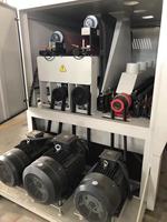 Machine à bois DELILAI, double, avec alimentation automatique pour portes d'armoires, dégauchisseuse à tambour en bois, ponceuse à bande large, meuleuse pour bois