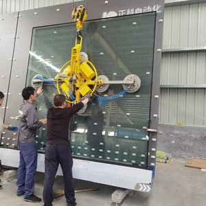 Ventouses pneumatiques pour levage de verre, équipement de manutention double pour l'installation de machines, grue cantilever et robots de levage de feuilles de verre - Product Image 3