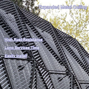 <span class=keywords><strong>Grille</strong></span> en métal expansé en aluminium de toutes tailles pour mur-<span class=keywords><strong>rideau</strong></span> et revêtement - Product Image 4