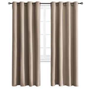 Cortina opaca sólida lista para usar para cortina para ventana de salón - Product Image 4