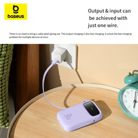 Baseus Q Electricity 2 Power Bank d'occasion 95% Neuf 10000mAh Chargeur Portable Haute Capacité Charge Rapide pour Smartphones