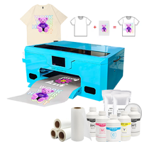 Mesin Printer DTF Lansong New A3 Desktop XP600 Otomatis untuk Transfer Panas, Dilengkapi Kit Oven Pengering dan Penggoyang Bubuk
