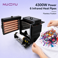 NUOYU Nouveau Secoueur de Poudre DTF A1 60cm en Aluminium 110V/220V, Performance de Qualité Industrielle, Grand Volume, pour Décoration de Vêtements