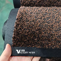 Tapis absorbant la poussière en caoutchouc pour location commerciale, moderne, lavable en machine, taille personnalisée, logo