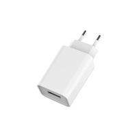 Cargador Móvil Europeo al por Mayor de 10W, Adaptador de Corriente USB-A 5V 2A para Teléfonos Android, con Certificación ETL, FCC y CE