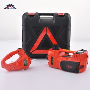 Cric hydraulique électrique 12V multifonctionnel, pompe de gonflage de <span class=keywords><strong>pneus</strong></span>, clé électrique pour changement de <span class=keywords><strong>pneus</strong></span>, SUV tout-terrain, 5 tonnes, plastique, 1 an - Product Image 5