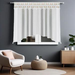 Cortina transparente suave y lisa de estilo Ins de lujo lista para usar, 1 pieza, 200*160cm, utilizada para bodas, hoteles, decoración de fiestas - Product Image 2