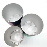 Tube d'emballage en papier kraft de qualité alimentaire avec couvercle en aluminium facile à décoller, écologique et recyclable, pour biscuits, chips et snacks, avec estampage à chaud évanescent