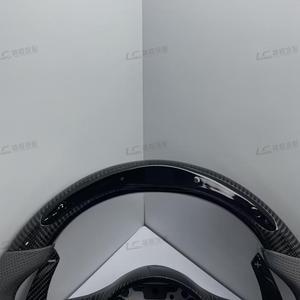 Volant de course en cuir et fibre de carbone LED personnalisable, en promotion, pour Mercedes-Benz Classes C/E/<span class=keywords><strong>S</strong></span>/G, livraison rapide - Product Image 2