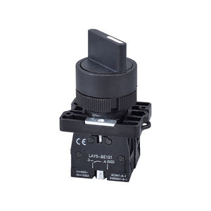 Interrupteur à bouton IP65 10A en plastique/aluminium - pour le développement de prototypes avec montage facile dans des boîtiers en plastique - Product Image 2