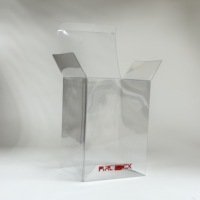 Boîtes en plastique transparent PET personnalisées, emballage de présentation pour la vente au détail, impression de logo personnalisée