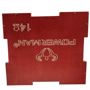 <span class=keywords><strong>Powerman</strong></span> S M L XL rouge vert noir haute qualité en bois tout-en-un antidérapant Fitness plio boîte de saut - Product Image 2