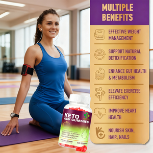 באיכות גבוהה מחיר נמוך משקל שומן הפסד gummies שמן צורב תפוחים חומץ סוכריות עם אבקת שורש סלק עבור הרזיה - Product Image 5