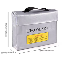 Accessoires de drone Sac de protection pour batterie Li-ion OEM Sac de sécurité pour batterie Li-ion ignifuge et antidéflagrant