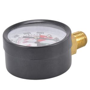 เกจวัดสุญญากาศแบบดิจิตอล Double-An Y60 รุ่นมินิ หน้าปัดคู่ ขนาด 1/4" NPT ข้อต่อทองเหลือง -30HG/0PS 0-1800psi หน้าปัดขนาด 2 นิ้ว รับประกัน 1 ปี - Product Image 2