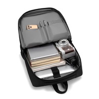 Sac à dos pour ordinateur portable à bandoulière avec chargement USB, sac à dos d'affaires pour hommes, sac à dos de voyage imperméable avec bandes réfléchissantes