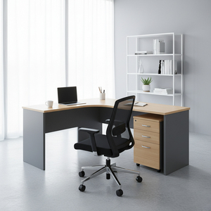 <span class=keywords><strong>Escritorio</strong></span> de Computadora Clásico de Madera de 1200 con Almacenamiento, Diseño de Tablas Extensible y Convertible, Mesa de Oficina <span class=keywords><strong>para</strong></span> Tareas Escolares <span class=keywords><strong>para</strong></span> Niños - Product Image 6