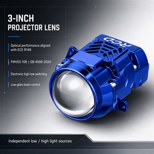 Projecteur <span class=keywords><strong>LED</strong></span> universel de remplacement direct 72W 12V, 2600 Lumens, 6000K, homologué pour la sécurité, rénovation professionnelle - Product Image 2