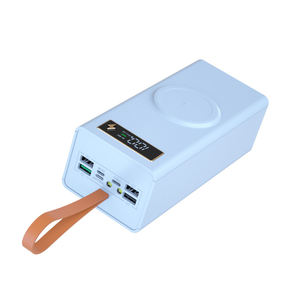 24팩 무납땜 USB 고속 충전 LED 디스플레이 대용량 휴대용 보조 배터리 케이스 <span class=keywords><strong>18650</strong></span> 리튬 배터리 DIY 무선 - Product Image 5