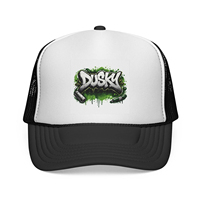 Gorra Trucker de Alta Calidad con 5 Paneles, Diseño de Letras Impresas y Logotipo, Gorras de Béisbol Deportivas con Malla Trasera al por Mayor