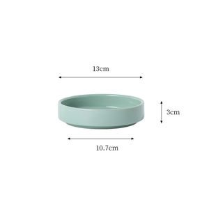 Bol en céramique pour animaux de compagnie Doe Pet, vente flash, logo personnalisé, bol pour chien et <span class=keywords><strong>chat</strong></span>, bol en céramique surélevé pour chien avec support en bambou - Product Image 4