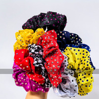 Scrunchies de sport pour filles VANTEN de haute qualité, personnalisés, multicolores, entièrement ornés de strass, en spandex extensible