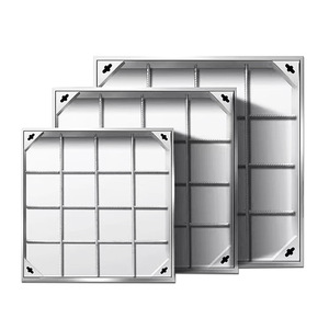 Yixinglong Stainless Steel Manhole Cover 304 Square Recessed For Municipal Roads Parking Lots Commercial Streets - Product Image 1