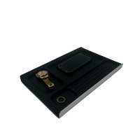 Organisateur de stockage de bureau étagère de bureau plateau d'accessoires Portable multifonctionnel stockage d'outils à un niveau peu encombrant