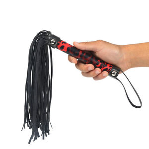 La sculacciata ha insegnato la piccola frusta in pelle per adulti da donna con Design leopardato Sexy per donne - Product Image 6