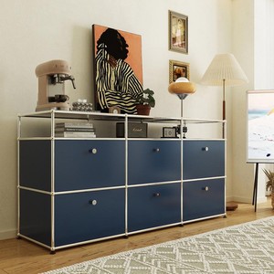JINS moderno semplice in acciaio inox credenza medio <span class=keywords><strong>antico</strong></span> armadio modulare per TV libreria di stoccaggio per soggiorno - Product Image 2