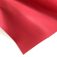 Matière première pour tige de chaussures : cuir synthétique PU, tissu satiné polyester, rouleau de tissu pour chaussures