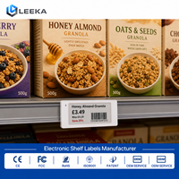 Etiquetas Electrónicas para Estantes LEEKA, Integración con POS y ERP, Etiquetas Electrónicas para Bordes de Estantes, Etiquetas Electrónicas para Tiendas de Abarrotes