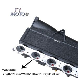 Colector de Admisión CNC Billet Endtank MAX CORE Gen <span class=keywords><strong>2</strong></span> B58 con Enfriador de Aire de Admisión para M340i G20 G29 A90 <span class=keywords><strong>3</strong></span>.0T 2020+ (No Compatible con 48V) - Product Image 4