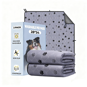 Bền vững thân thiện với môi con chó giường Mat tái sử dụng có thể giặt Puppy đào tạo WC Wee <span class=keywords><strong>PEE</strong></span> Pads cho vật nuôi Kiểm soát mùi tái sử dụng Dog mat - Product Image 1