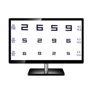 Instrumentos <span class=keywords><strong>de</strong></span> Optometría oftálmica, prueba <span class=keywords><strong>de</strong></span> ojo óptico, tabla <span class=keywords><strong>de</strong></span> visión Lcd, <span class=keywords><strong>cerca</strong></span> <span class=keywords><strong>de</strong></span> tabla <span class=keywords><strong>de</strong></span> agudeza Visual, 1 unidad - Product Image 2