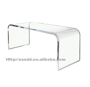 Mesa de Centro Moderna de Acrílico Transparente Personalizada de Fábrica, Mesa de Computadora de Acrílico para Oficina, Muebles de Oficina para el Hogar - Product Image 3