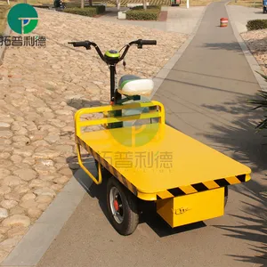 Carrello elettrico del giardino del carrello di potere di trasporto della piattaforma 1600 kg di vendita calda