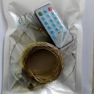Waterproof AA Battery USB Powered 12 Modes <strong>Music</strong> Voice Sound <strong>Activated</strong> 5m 10m 20m Copper <strong>String</strong> <strong>Light</strong> with Remote Control - Product Image 1