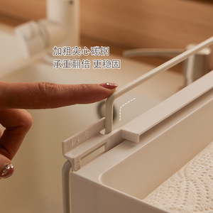 Pull Out Kitchen Spice Rack Multi Functional Seasoning Storage Drawer Organizer Space Saving Standing Type Rectangular - Product Image 3