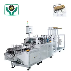 Máquina de fabricación de almohadilla de algodón desechable, fabricante automático de China, no tejida