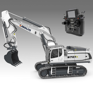 Pelle à <span class=keywords><strong>bras</strong></span> <span class=keywords><strong>hydraulique</strong></span> sans balais, échelle K970-100S 1/14, camion excavateur télécommandé de Construction - Product Image 2