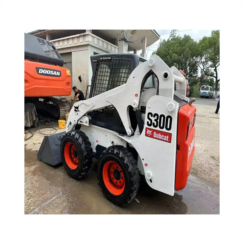 Venda quente usado bobcat s300 venda bobcat s300 skid steer bom preço para venda s300 venda bobcat