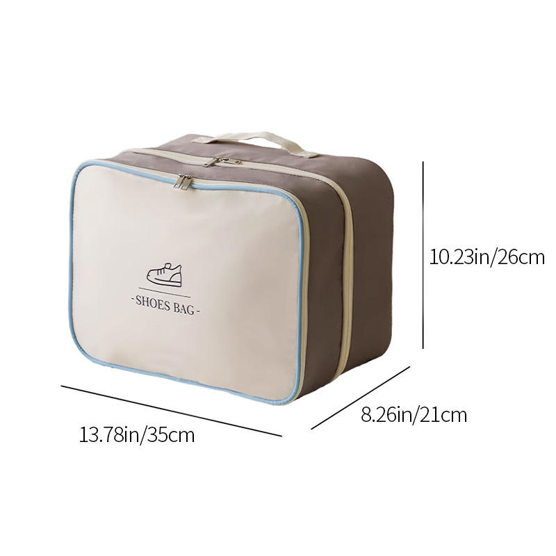 Marron café - grandes chaussures à motifs à trois couches