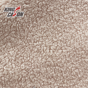 Kingcason Tùy Chỉnh Bán Buôn Phổ Biến Thiết Kế Chống Mài Mòn Đầy Màu Sắc Một Mặt Rắn <span class=keywords><strong>Sherpa</strong></span> Lông Cừu Vải Cho Quần Áo - Product Image 3