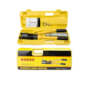 Outil de sertissage <span class=keywords><strong>hydraulique</strong></span> manuel robuste pour câbles de batterie et bornes de connexion – Kit de sertissage - Product Image 6