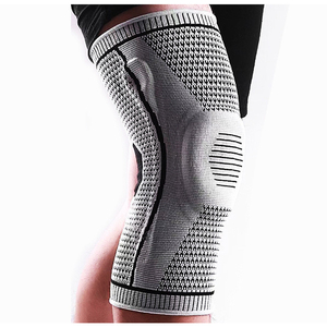 Custom Sports 3D Nylon Spandex <b>Elastic</b> Knit Compression <b>Knee</b> Sleeve Gym Hiking Basketball <b>Knee</b> Brace <b>Support</b> - Product Image 1
