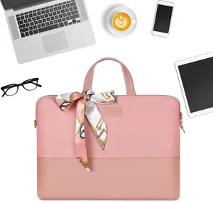 Waterbestendig Laptop Schouder Tas Voor Macbook Pro 16 Inch En 14 Inch Tot 15.6 Inch Laptop Laptop Tas voor Vrouw