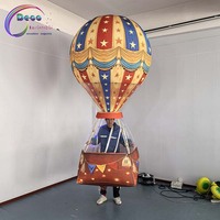 Ballon à air chaud gonflable personnalisé pour les défilés et les activités promotionnelles