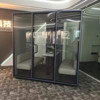 Cabine insonorisée en aluminium Suzhuang - Design moderne et écologique - Garantie de 5 ans - Installation rapide - Modèle 1-6